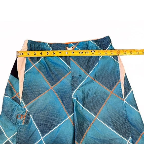🌊 OP Swim Trunks | Board Shorts | Boys Size XL (14-16) | Blue | Lined - Picture 10 of 14